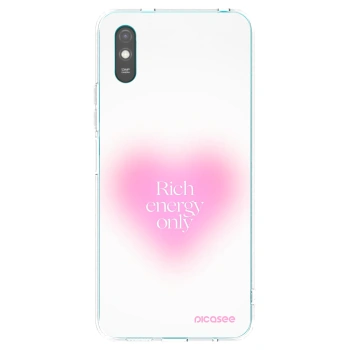 Picasee silikonska prozirna maskica za Xiaomi Redmi 9AT - Rich Energy