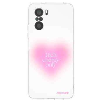 Picasee silikonska prozirna maskica za Xiaomi Poco F3 - Rich Energy