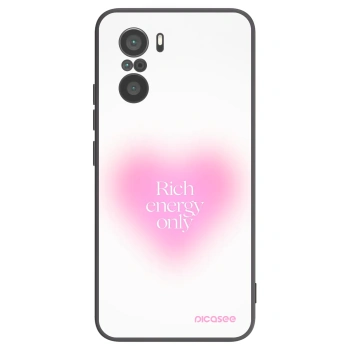 Picasee crna silikonska maskica za Xiaomi Poco F3 - Rich Energy