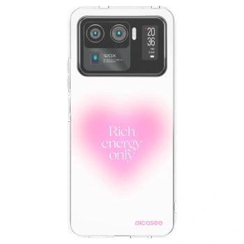 Picasee silikonska prozirna maskica za Xiaomi Mi 11 Ultra - Rich Energy