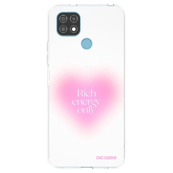 Picasee silikonska prozirna maskica za Realme C21 - Rich Energy