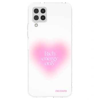 Picasee silikonska prozirna maskica za Samsung Galaxy A22 A225F 4G - Rich Energy