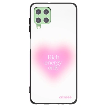 Picasee crna silikonska maskica za Samsung Galaxy A22 A225F 4G - Rich Energy