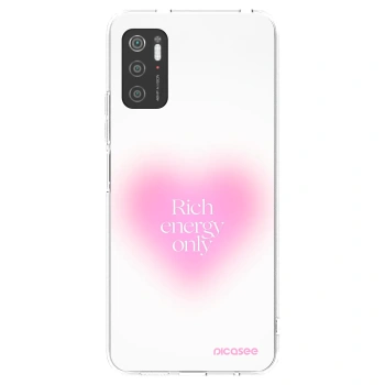 Picasee silikonska prozirna maskica za Xiaomi Poco M3 Pro 5G - Rich Energy