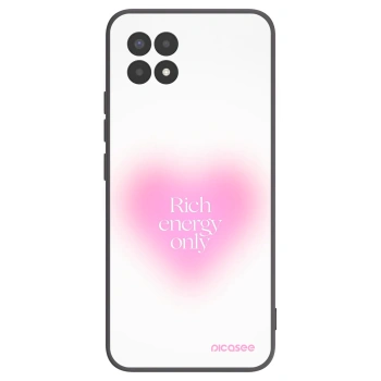 Picasee crna silikonska maskica za Realme 8i - Rich Energy
