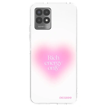 Picasee silikonska prozirna maskica za Realme 8i - Rich Energy