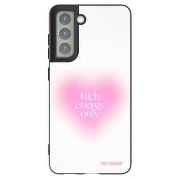 Picasee crna silikonska maskica za Samsung Galaxy S21 FE 5G - Rich Energy