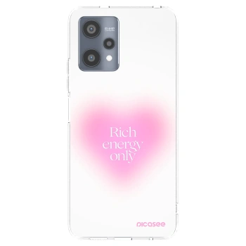 Picasee silikonska prozirna maskica za Realme 9 Pro 5G - Rich Energy