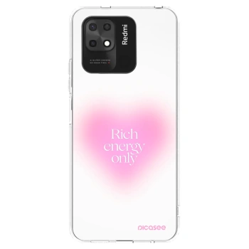 Picasee silikonska prozirna maskica za Xiaomi Redmi 10C - Rich Energy