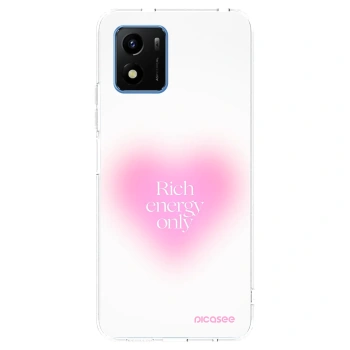 Picasee silikonska prozirna maskica za Vivo Y01 - Rich Energy