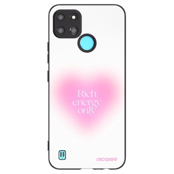 Picasee crna silikonska maskica za Realme C21Y - Rich Energy