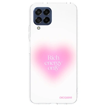 Picasee silikonska prozirna maskica za Samsung Galaxy M53 5G - Rich Energy