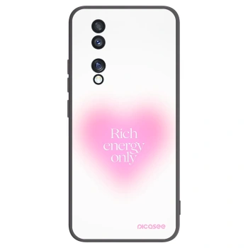 Picasee crna silikonska maskica za Honor 70 - Rich Energy