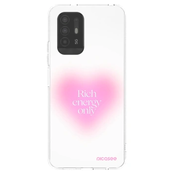 Picasee silikonska prozirna maskica za OPPO A94 5G - Rich Energy