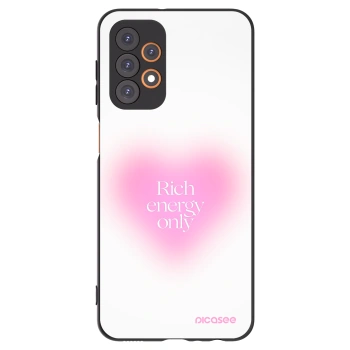 Picasee crna silikonska maskica za Samsung Galaxy A23 A235F 4G - Rich Energy