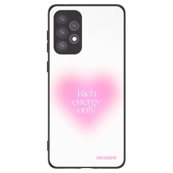 Picasee crna silikonska maskica za Samsung Galaxy A73 5G - Rich Energy