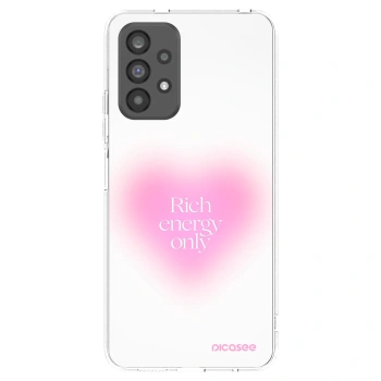 Picasee silikonska prozirna maskica za Samsung Galaxy A73 5G - Rich Energy