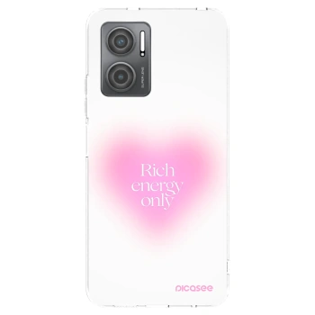 Picasee silikonska prozirna maskica za Xiaomi Redmi 10 5G - Rich Energy