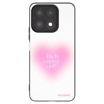 Picasee crna silikonska maskica za Honor X8a - Rich Energy