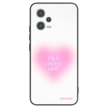 Picasee crna silikonska maskica za Xiaomi Redmi Note 12 5G - Rich Energy
