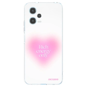Picasee silikonska prozirna maskica za Xiaomi Redmi Note 12 5G - Rich Energy