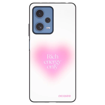 Picasee crna silikonska maskica za Xiaomi Redmi Note 12 Pro 5G - Rich Energy