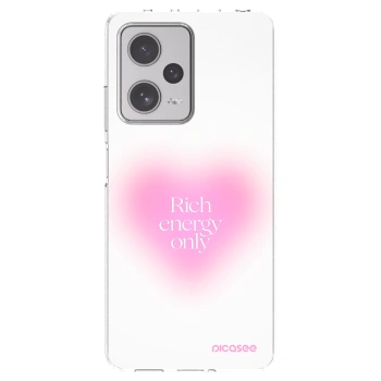 Picasee silikonska prozirna maskica za Xiaomi Redmi Note 12 Pro+ 5G - Rich Energy