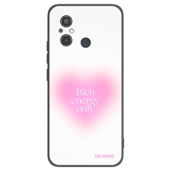 Picasee crna silikonska maskica za Xiaomi Redmi 12C - Rich Energy