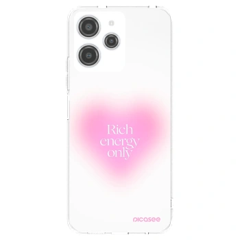 Picasee silikonska prozirna maskica za Xiaomi Redmi 12 4G - Rich Energy