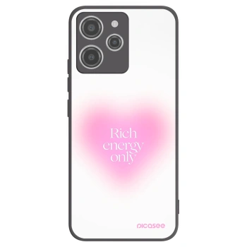 Picasee crna silikonska maskica za Xiaomi Redmi 12 4G - Rich Energy