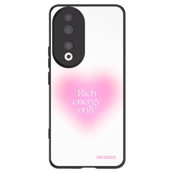 Picasee crna silikonska maskica za Honor 90 5G - Rich Energy