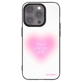 Picasee crna silikonska maskica za Apple iPhone 15 Pro - Rich Energy