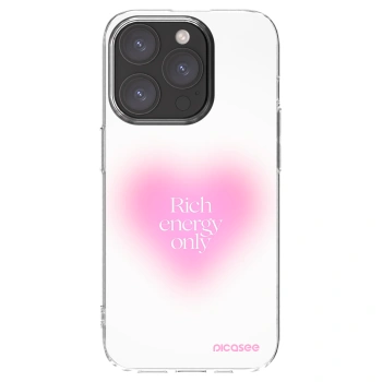Picasee silikonska prozirna maskica za Apple iPhone 15 Pro - Rich Energy
