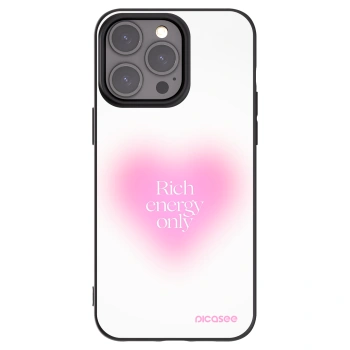 Picasee crna silikonska maskica za Apple iPhone 15 Pro Max - Rich Energy