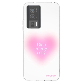 Picasee silikonska prozirna maskica za Xiaomi Poco F5 Pro 5G - Rich Energy