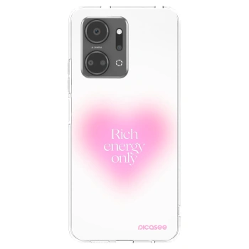 Picasee silikonska prozirna maskica za Honor X7a - Rich Energy