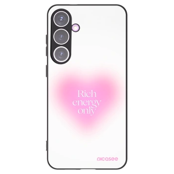 Picasee crna silikonska maskica za Samsung Galaxy S24+ S926B 5G - Rich Energy