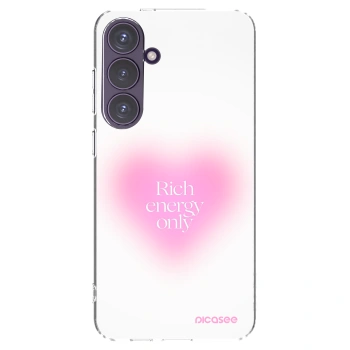 Picasee silikonska prozirna maskica za Samsung Galaxy S24+ S926B 5G - Rich Energy