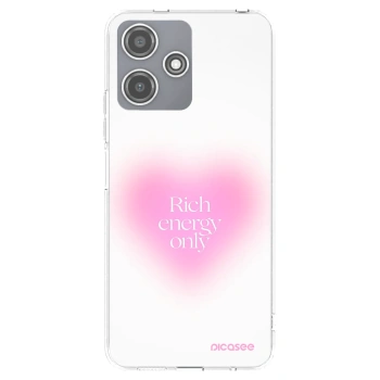 Picasee silikonska prozirna maskica za Xiaomi Redmi 12 5G - Rich Energy