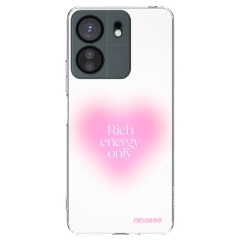 Picasee silikonska prozirna maskica za Xiaomi Redmi 13C 4G - Rich Energy