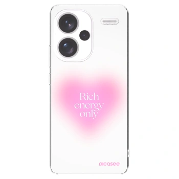 Picasee silikonska prozirna maskica za Xiaomi Redmi Note 13 Pro+ 5G - Rich Energy