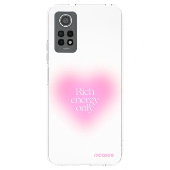Picasee silikonska prozirna maskica za Xiaomi Redmi Note 12 Pro 4G - Rich Energy