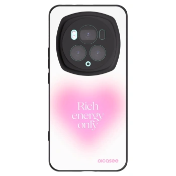 Picasee crna silikonska maskica za Honor Magic6 Pro - Rich Energy