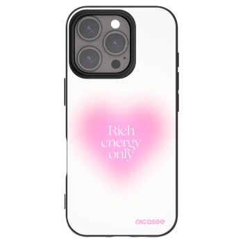 Picasee crna silikonska maskica za Apple iPhone 16 Pro - Rich Energy