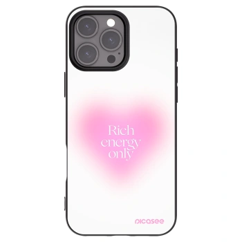 Picasee crna silikonska maskica za Apple iPhone 16 Pro Max - Rich Energy