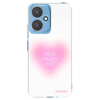 Picasee silikonska prozirna maskica za Xiaomi Redmi 13C 5G - Rich Energy