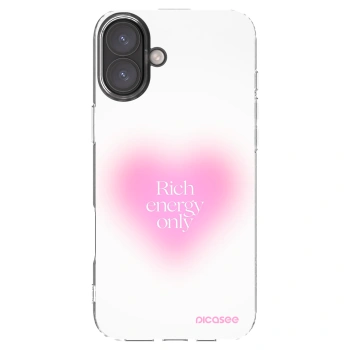 Picasee silikonska prozirna maskica za Apple iPhone 16 Plus - Rich Energy