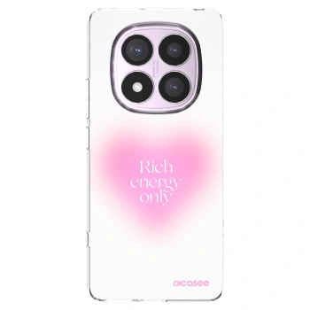 Picasee silikonska prozirna maskica za Xiaomi Redmi Note 14 Pro 5G - Rich Energy