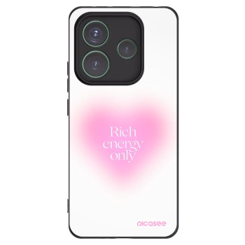 Picasee crna silikonska maskica za Xiaomi Redmi Note 14 5G - Rich Energy