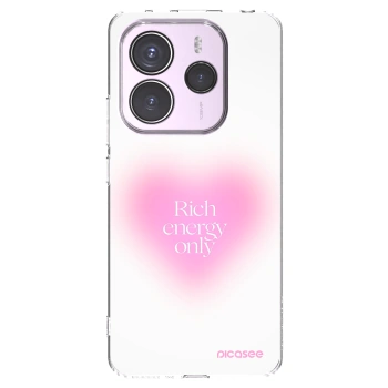 Picasee silikonska prozirna maskica za Xiaomi Redmi Note 14 5G - Rich Energy